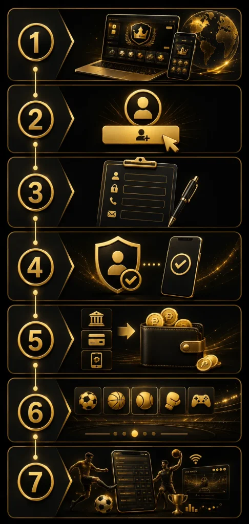 Luxurious 7-step betting guide