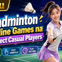 badminton offline games