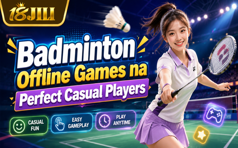 badminton offline games